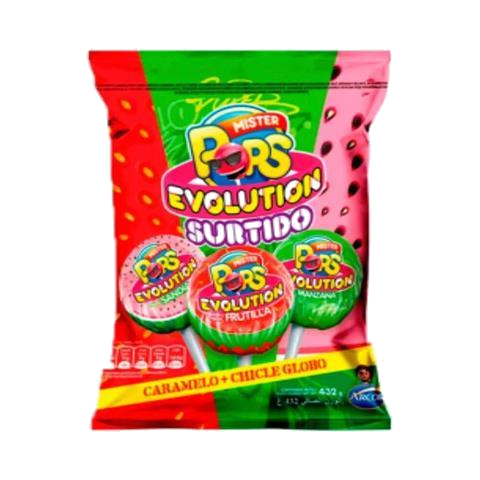 POPS CHUPETIN EVOLUTION SURTIDO  X432GRS