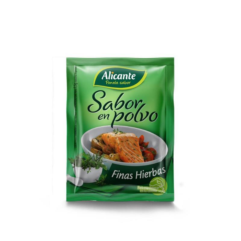 CALDO  EN POLVO X 6 GR ALICANTE