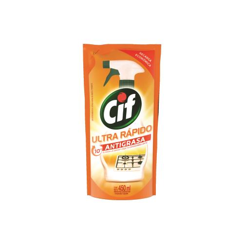 CIF ANTIGRASA DOY PACK X 450 ML