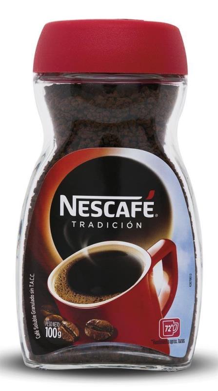 CAFE NESCAFE DOLCA TRADICIONAL X 100 GR.