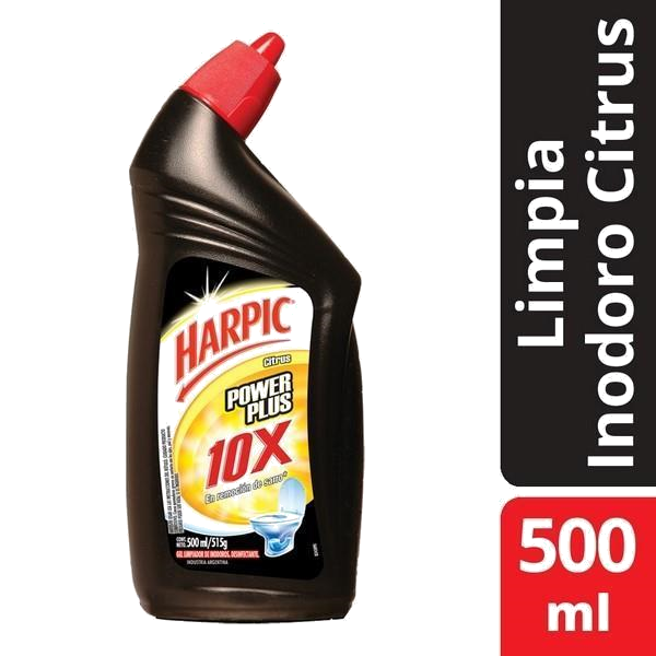 HARPIC PAWER PLUS 10X REMOVEDOR DE SARRO CITRUS 500ML