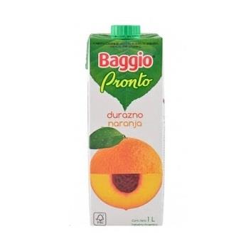 JUGO BAGGIO PRONTO DURAZNO-NARANJA 1 L