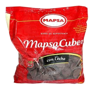 CHOC. MAPSA CUBER CON LECHE X 500G