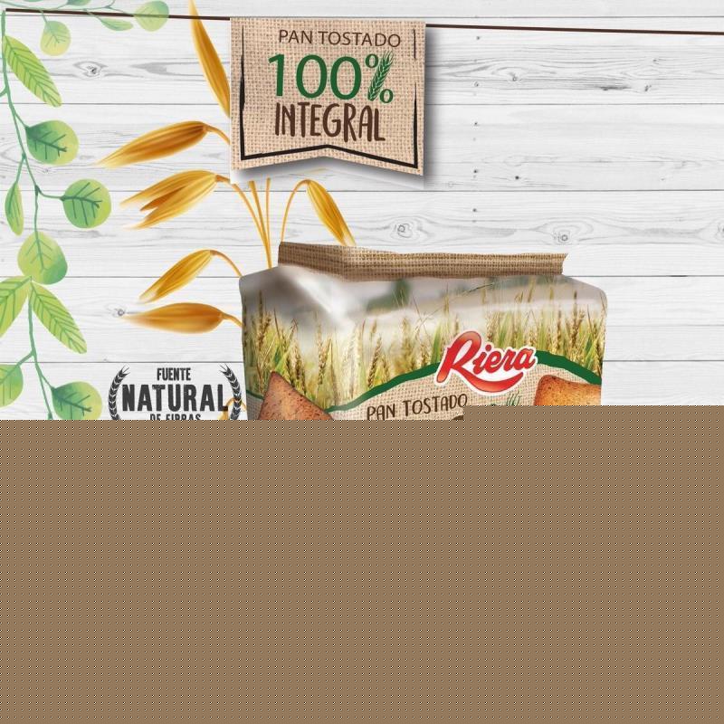 TOSTADAS CLASIC. INTEGRALES RIERA 200GS