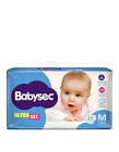 PAÑAL BABYSEC ULTRA SEC M.44UD.