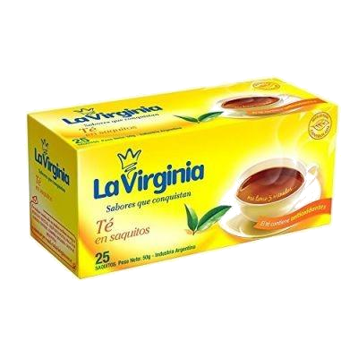 LA VIRGINIA TE NEGRO X 25 U