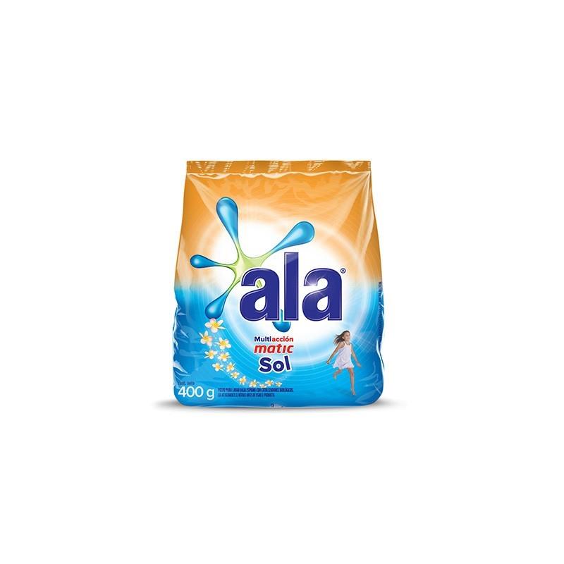 ALA JABON POLVO MATIC MAÑANA SOL X400GRS