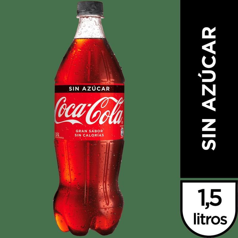 COCA COLA S/ AZUCAR X 1.5L