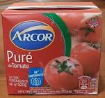 ARCOR PURE DE TOMATE 530G