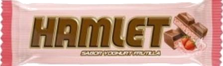 CHOC. HAMLET YOGHURT FRUTILLA X 42GR