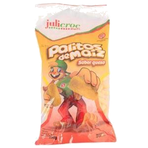 PALITOS DE MAIZ QUESO JULI CROC X 400G.