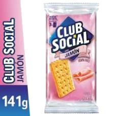 GALLETITA CLUB SOCIAL JAMON 6 X 23.5 G