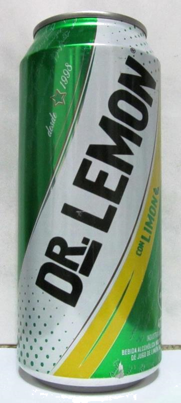APERITIVO DR. LEMON C/LIMON X 473ML.