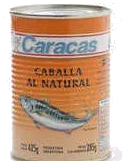 CABALLA AL NATURAL CARACAS X 425 G.