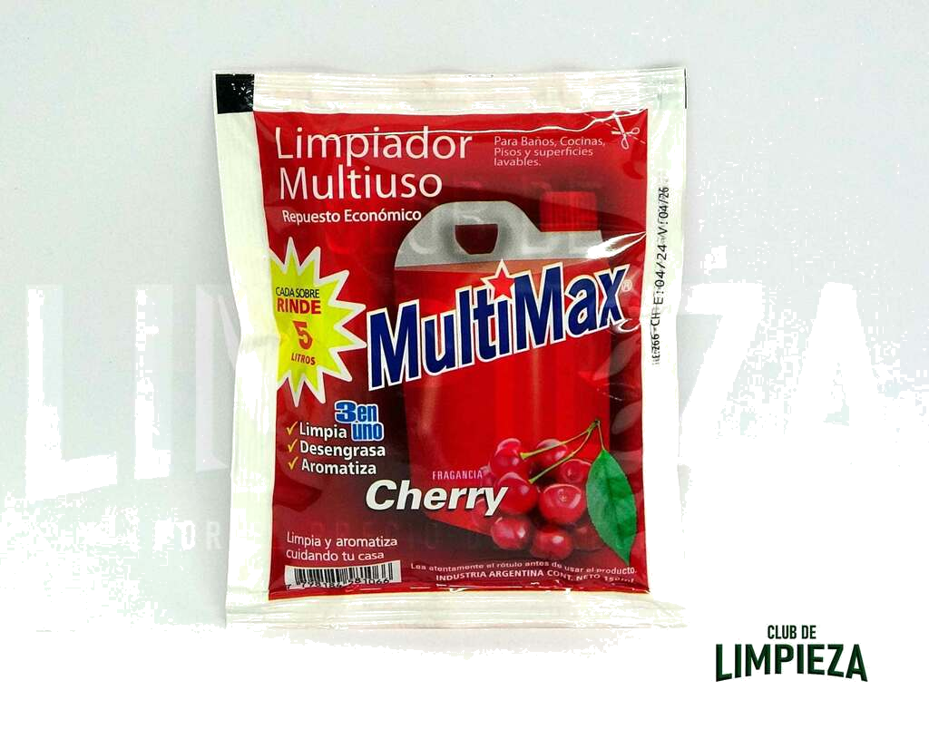 MULTIMAX LIMPIADOR CONCENTRADO CHERRY X150ML