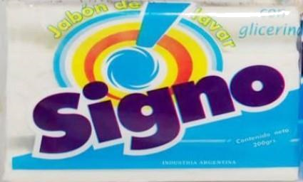 SIGNO JABON BLANCO C/ FUNDA X200GRS