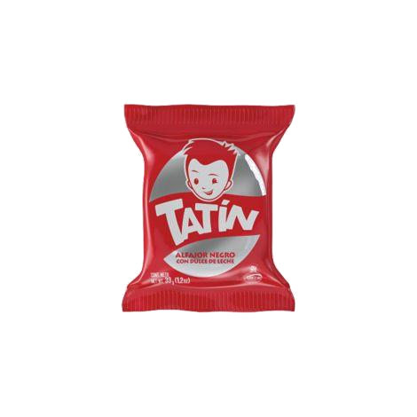 ALFAJOR TATIN SIMPLE NEGRO X 33 GR.