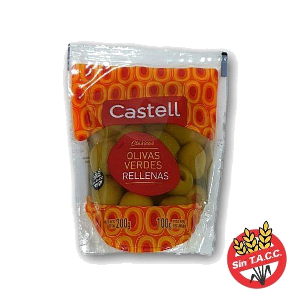 CASTELL ACEITUNAS RELLENAS 100G