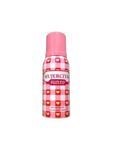 MUJERCITAS DESODORANTE AEROSOL SUNNY X102ML