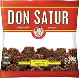 BIZCOCHO NEGRITO DON SATUR X 200 G 