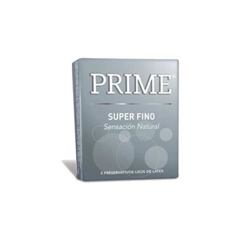 PRESERVATIVOS PRIME SUPER FINO X3