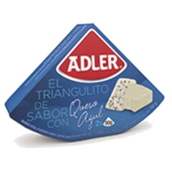 QUESO ADLER AZUL TRIANGULITO X 100 GR.