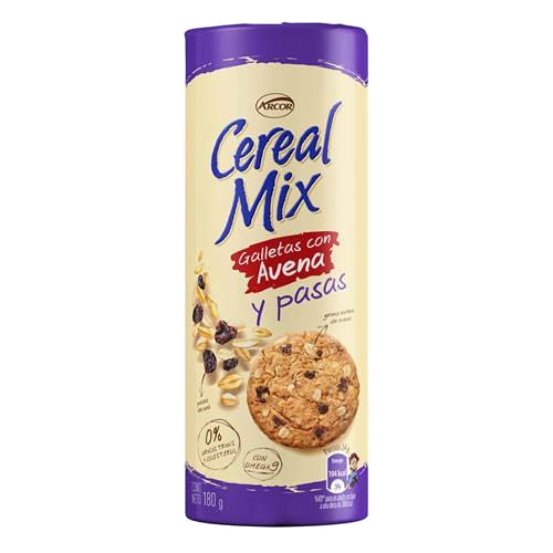 GALL. CEREAL MIX AVENA Y PASAS X 207GR