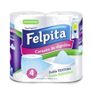 FELPITA PH DOBLE TEXTURA DOBLE HOJA X 4U X 20MTS