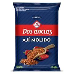 AJI MOLIDO DOS ANCLAS X 50G.