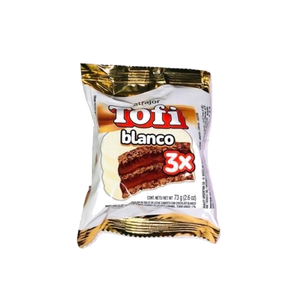 TOFI ALFAJOR TRIPLE BLANCO ARCOR X73GRS