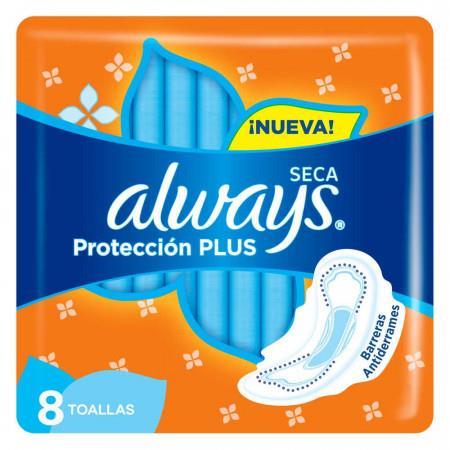 ALWAYS PROTECCION DUAL SECA X8UNID
