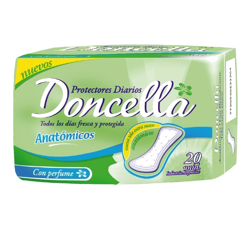 PROTEC. DIARIOS DONCELLA ANATOMICOS X 20UN CON DESO