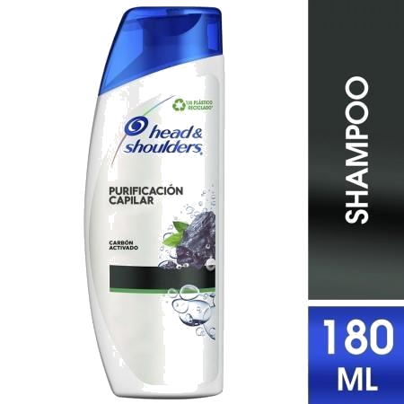 HEAD SHOULDERS PURIFICACION CAPILAR CARBON SHAMPOO X 180 ML
