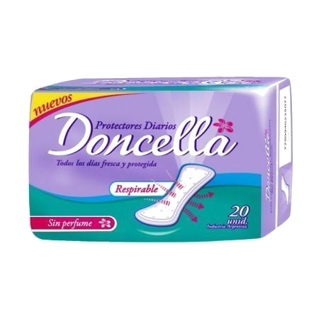 PROTEC. DONCELLA RESPIRABLE SIN DESOD. X 20UN