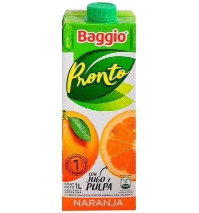 BAGGIO PRONTO JUGO NARANJA X 1000 ML 