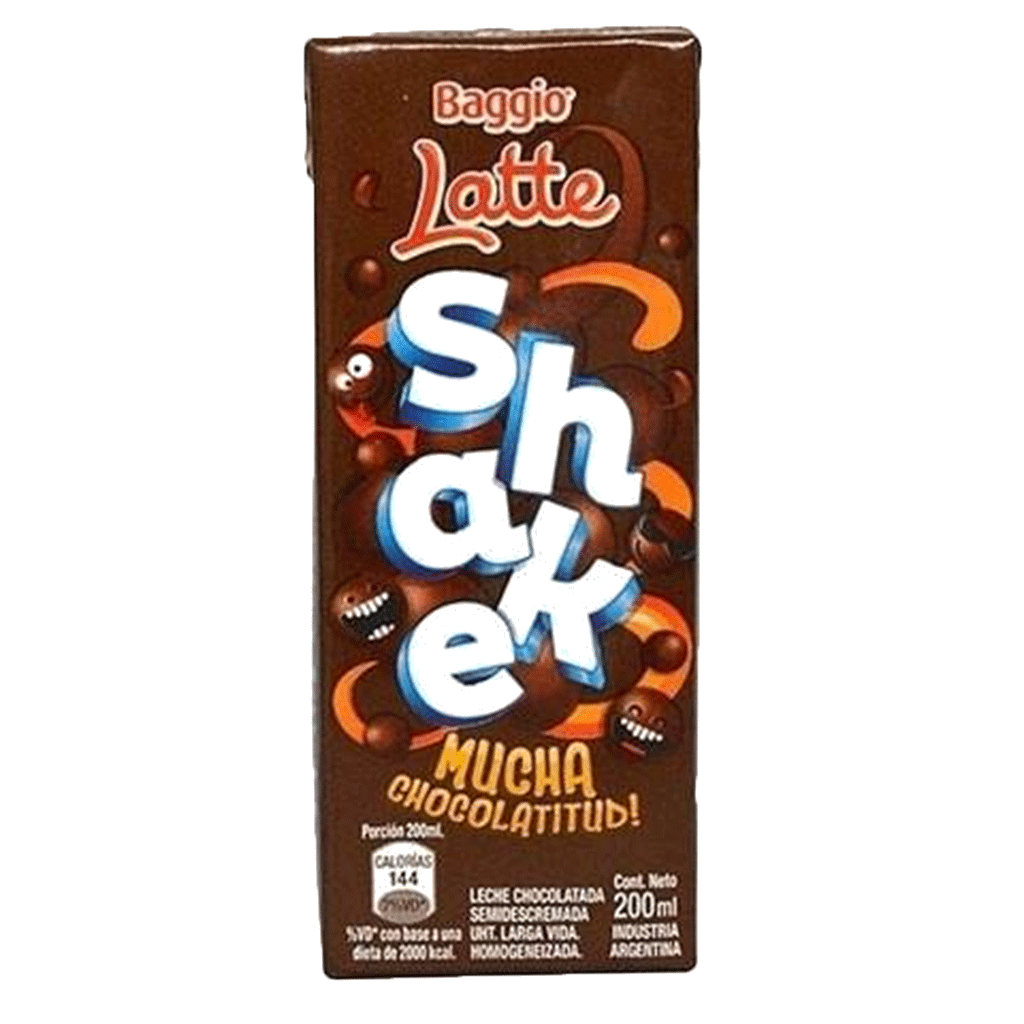 LECHE CHOCOLATADA BAGGIO LATTE X 200ML
