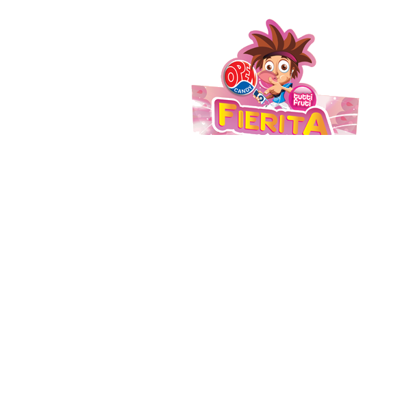 CHICLE FIERITA TUTTI FRUTTI X 100U