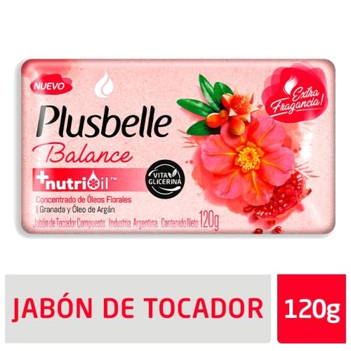 PLUSBELLE TOCADOR BALANCE GLICERINA X120GRS