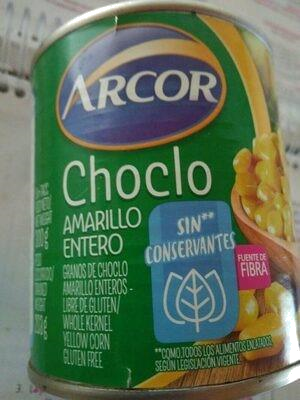 CHOCLO AMARILLO ENTERO ARCOR X 320 G.