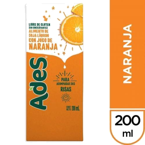 ADES NARANJA SIN TACC X200ML