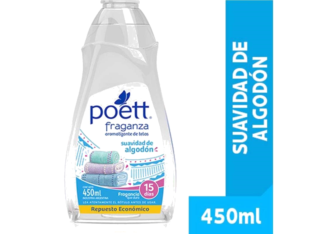 AROMAT. POETT FRAGANZA SUAV.DE ALGODON X 250ML