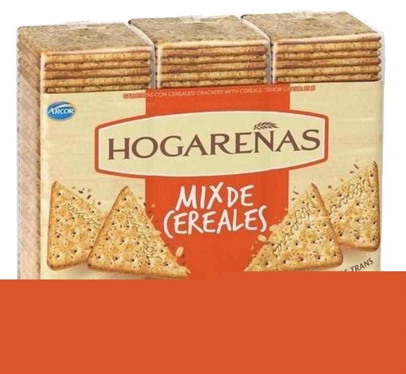 GALLETITA HOGAREÑAS MIX CEREAL 3 X 185 GR
