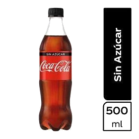 COCA COLA S/ AZUCAR X 500ML NO RETORNABLE