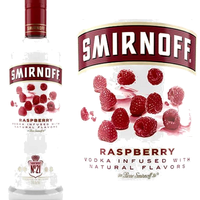 VODKA SMIRNOFF RASPBERRY X700 CC. (6)