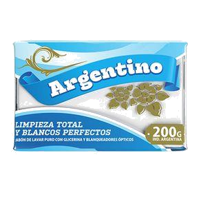 JABON BARRA ARGENTINO BLANCO ESTUCHE 2 X 200 GR.