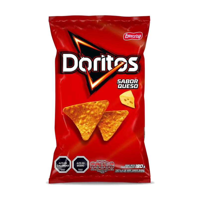 SNACKS DORITOS S/QUESO 140G.