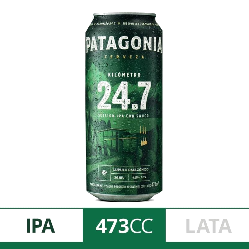 CERV. PATAGONIA 24.7 IPA LATA X473 CM (6)