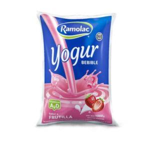 YOGUR ENT. FRUTILLA RAMOLAC X 1L