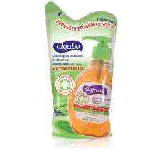 ALGABO JABON LIQUIDO ANTIBACTERIAL DP X 300ML