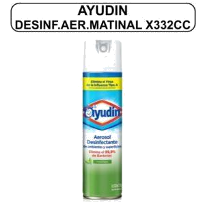 DESINFEC. AER AYUDIN FRESCURA MANANTIAL X332 CM3